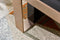 Nova Domus Cartier Modern Black & Rosegold Coffee Table