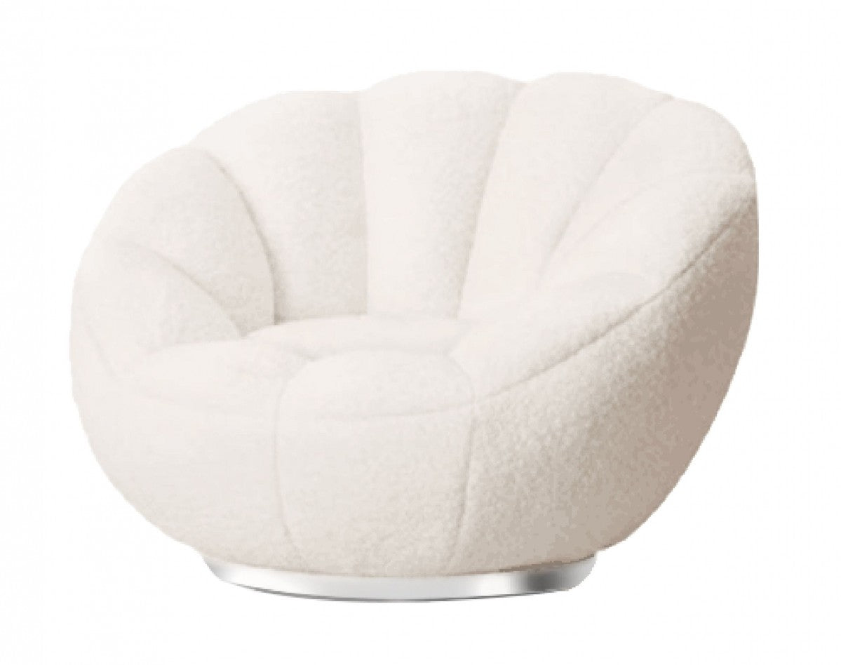 Sherpa round sale chair
