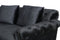 Divani Casa Darla - Modern Velvet Curved Sectional Sofa