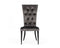 Modrest Darley - Modern Grey Velvet Dining Chair Set of 2