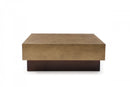 Modrest Derek - Modern Metal & Antique Copper Coffee Table