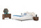 Modrest Destiny - Contemporary White Sherpa Bubble Bed