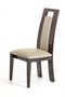 Douglas - Modern Ebony and Taupe Dining Chair (Set of 2)