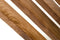 Modrest Draper Contemporary Walnut & Glass Dining Table