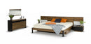 Modrest Rondo Modern Bed with Nightstands