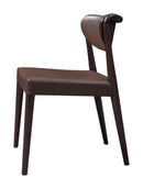 Union - Modern Brown Oak Dining Chair (Set of 2)