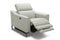 Divani Casa Eden - Modern Grey Leather Armchair