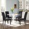 Parcel Dining Faux Leather Side Chair