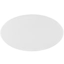 Lippa 48" Oval Wood Top Dining Table in White
