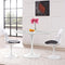 Lippa 48" Oval Wood Top Dining Table in White
