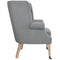 Chart Upholstered Fabric Lounge Chair