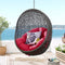 Hide Outdoor Gray Patio Swing Chair With Stand