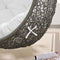 Hide Outdoor Gray Patio Swing Chair With Stand