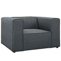 Mingle Upholstered Fabric Armchair