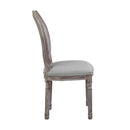French Upholstered Dining Side Chair