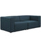 Mingle 2 Piece Upholstered Fabric Sectional