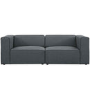 Mingle 2 Piece Upholstered Fabric Sectional