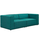 Mingle 2 Piece Upholstered Fabric Sectional