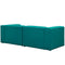 Mingle 2 Piece Upholstered Fabric Sectional
