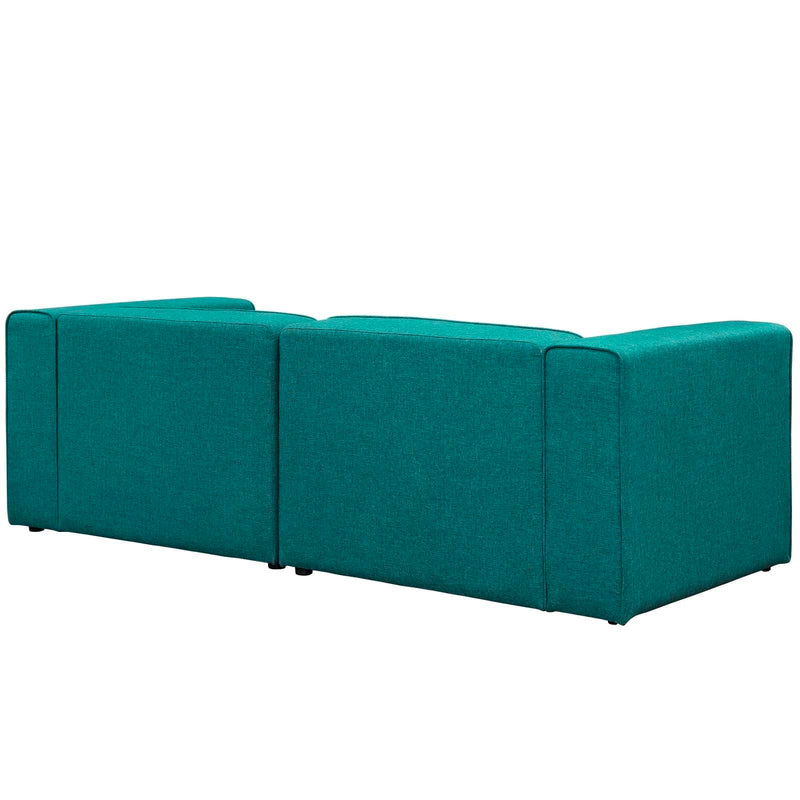 Mingle 2 Piece Upholstered Fabric Sectional