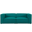 Mingle 2 Piece Upholstered Fabric Sectional