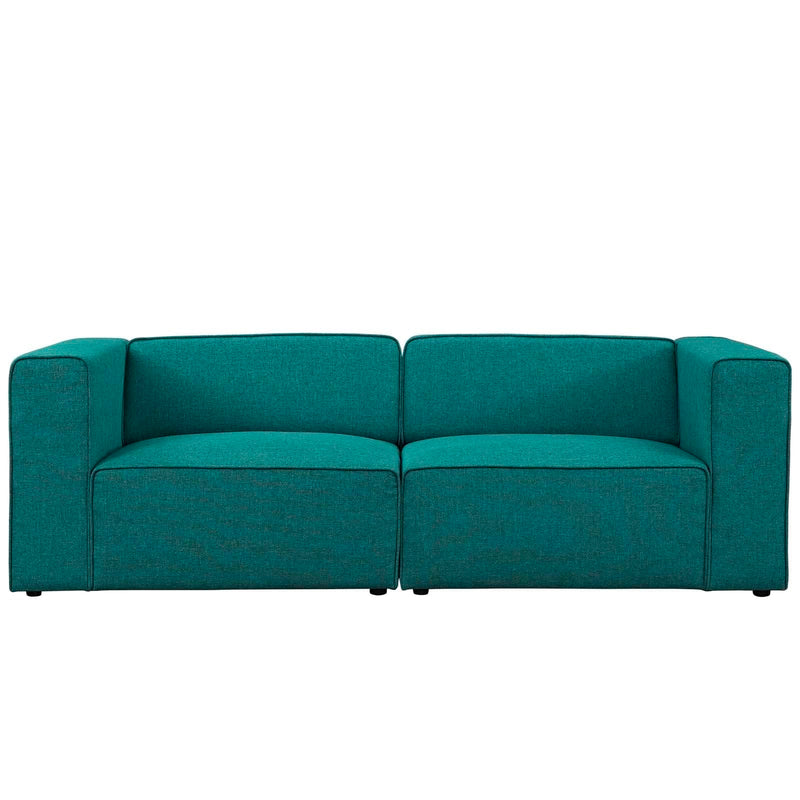 Mingle 2 Piece Upholstered Fabric Sectional