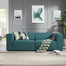 Mingle 2 Piece Upholstered Fabric Sectional