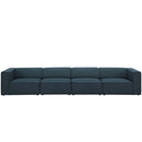Mingle 4 Piece Fabric Sectional