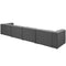 Mingle 4 Piece Fabric Sectional