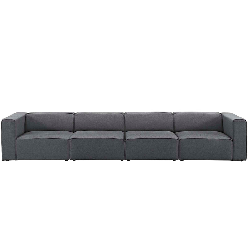 Mingle 4 Piece Fabric Sectional