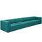 Mingle 4 Piece Fabric Sectional