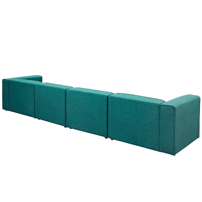 Mingle 4 Piece Fabric Sectional