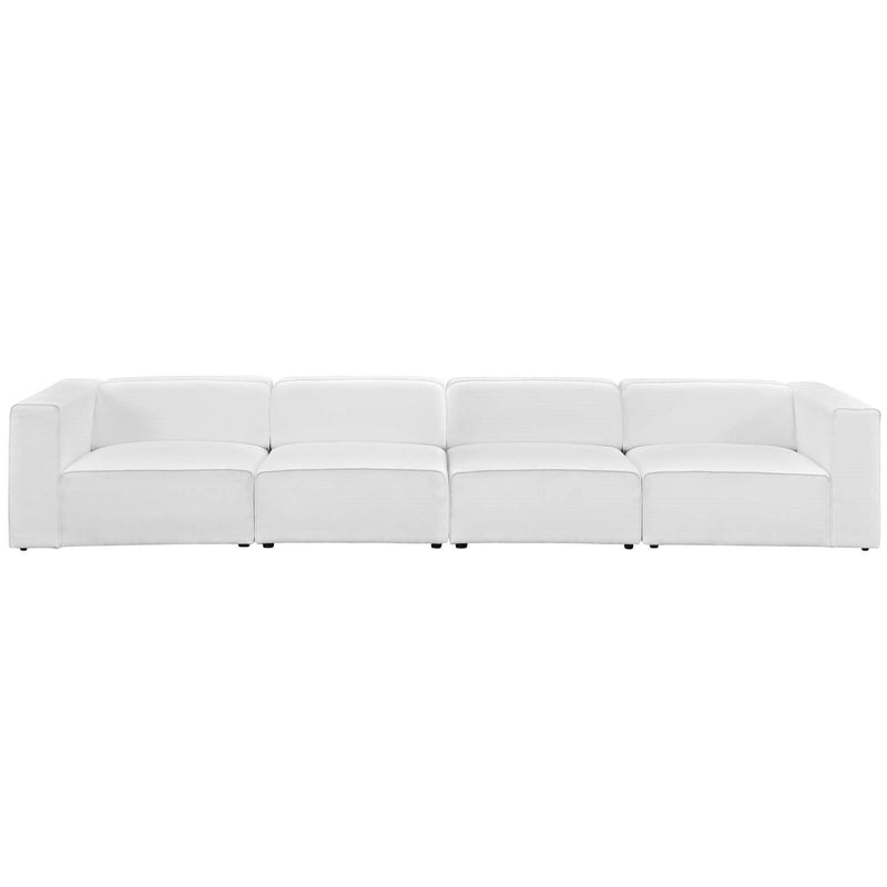 Mingle 4 Piece Fabric Sectional