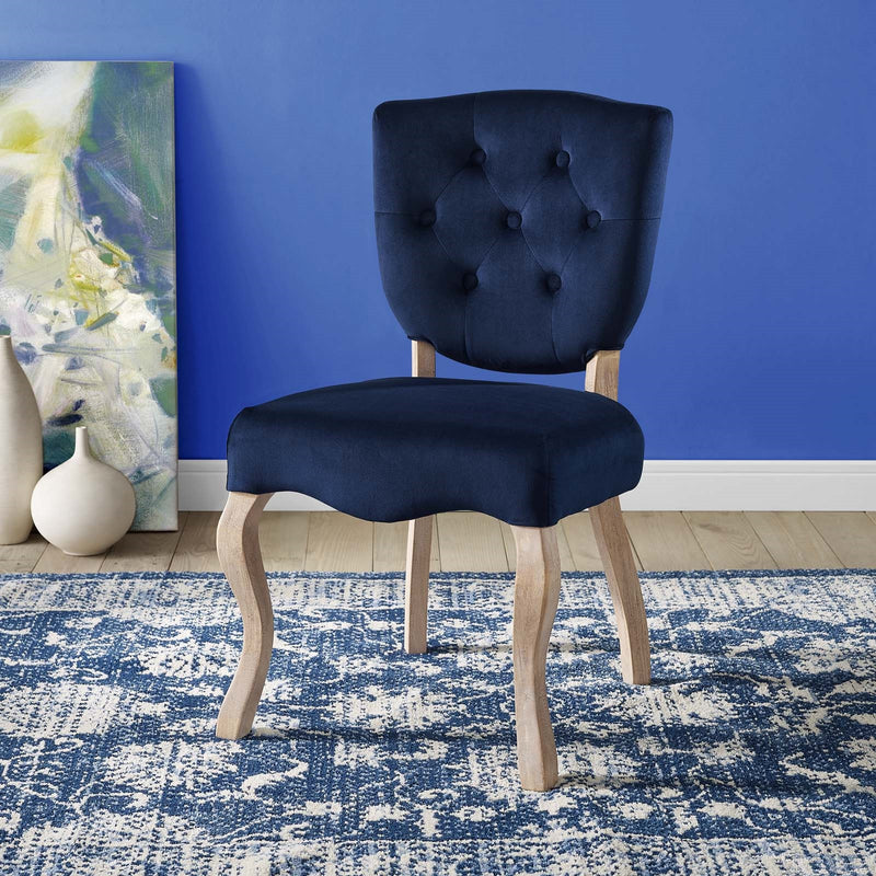 Bay Vintage French Performance Velvet Dining Chair
