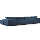 Down Filled 5 pcs Sectional Sofa Set - hollywood-glam-furnitures