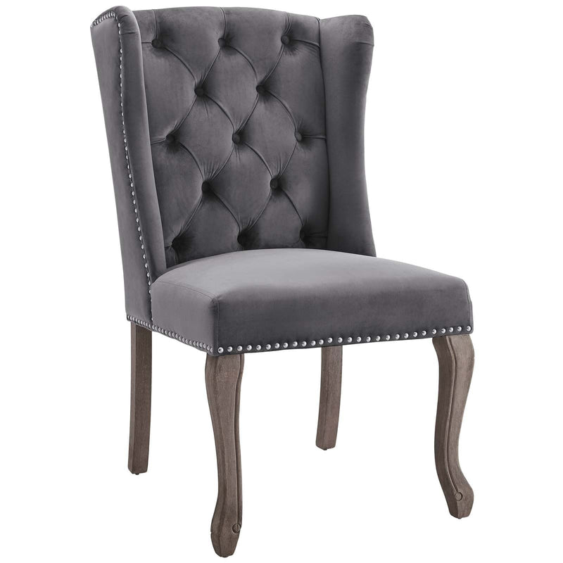 Apprise French Vintage Velvet Dining Chair