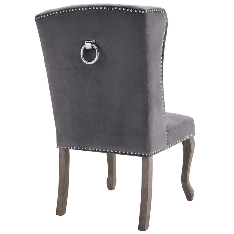 Apprise French Vintage Velvet Dining Chair
