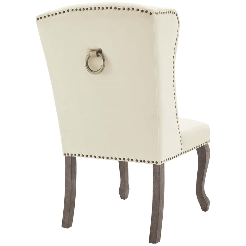 Apprise French Vintage Velvet Dining Chair