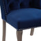 Apprise French Vintage Velvet Dining Chair