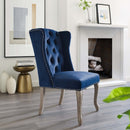 Apprise French Vintage Velvet Dining Chair