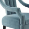 Harken Performance Velvet Accent Chair