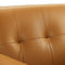 Engage Top-Grain Leather Living Room Lounge Accent Armchair