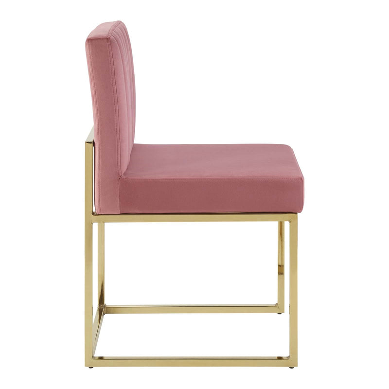 Channel Velvet Dining Chair