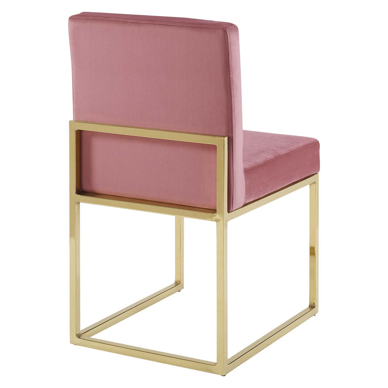 Channel Velvet Dining Chair