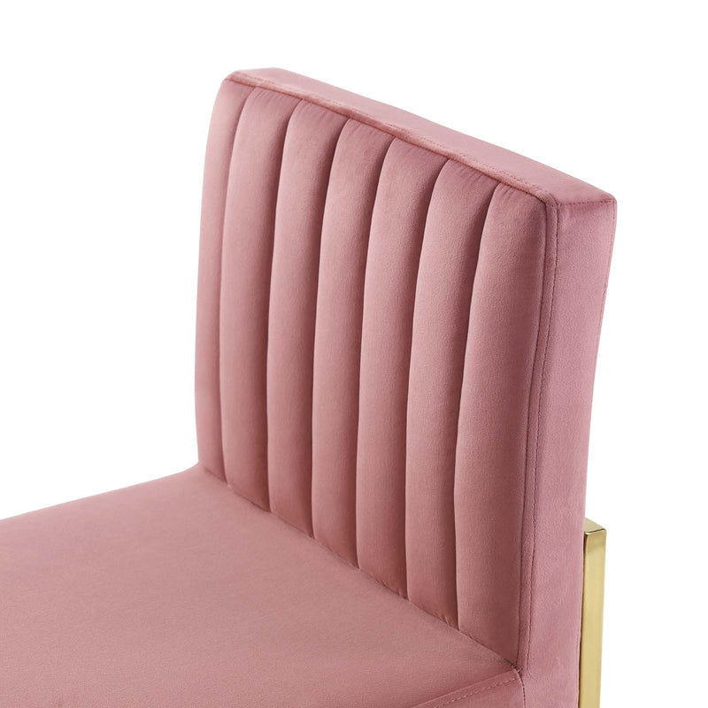 Channel Velvet Dining Chair