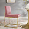 Channel Velvet Dining Chair