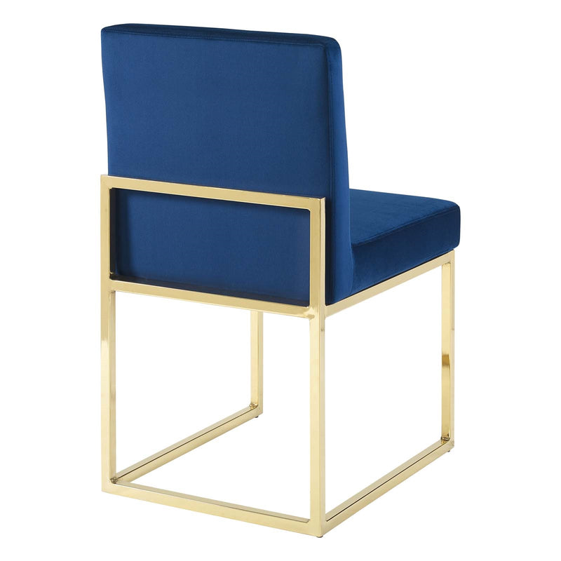 Channel Velvet Dining Chair