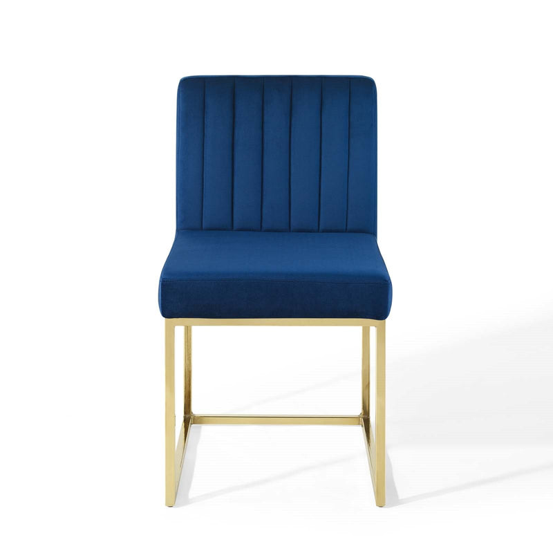 Channel Velvet Dining Chair