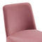 Stacey Sled Base Performance Velvet Dining Chair