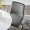 Stacey Sled Base Performance Velvet Dining Chair